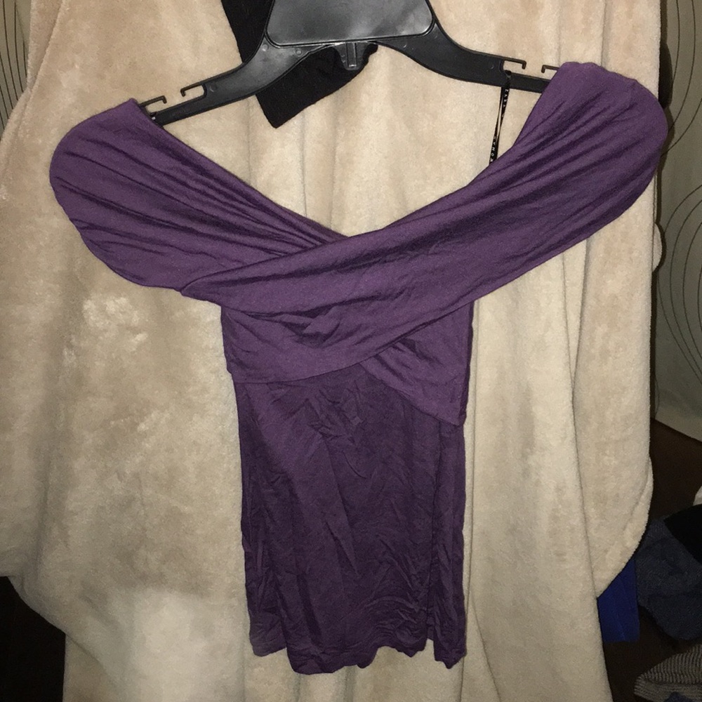 Off the shoulder shirt